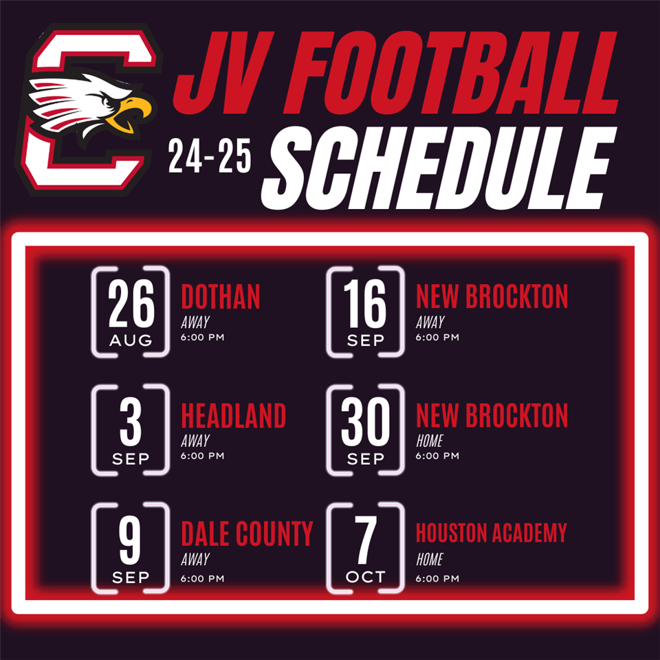 JV Football Schedule